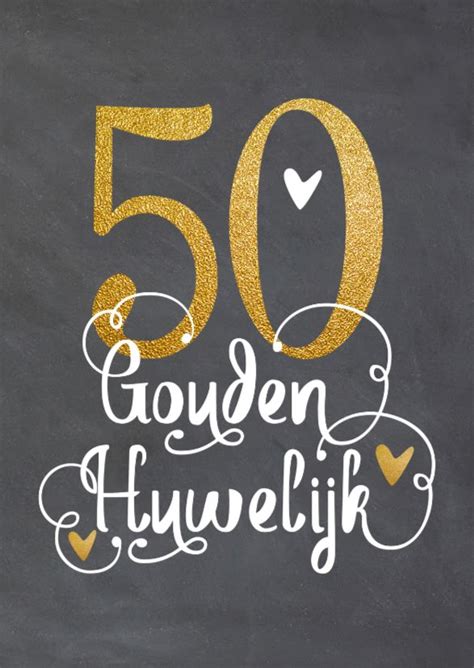 wensen 50 jaar getrouwd|Gouden bruiloft